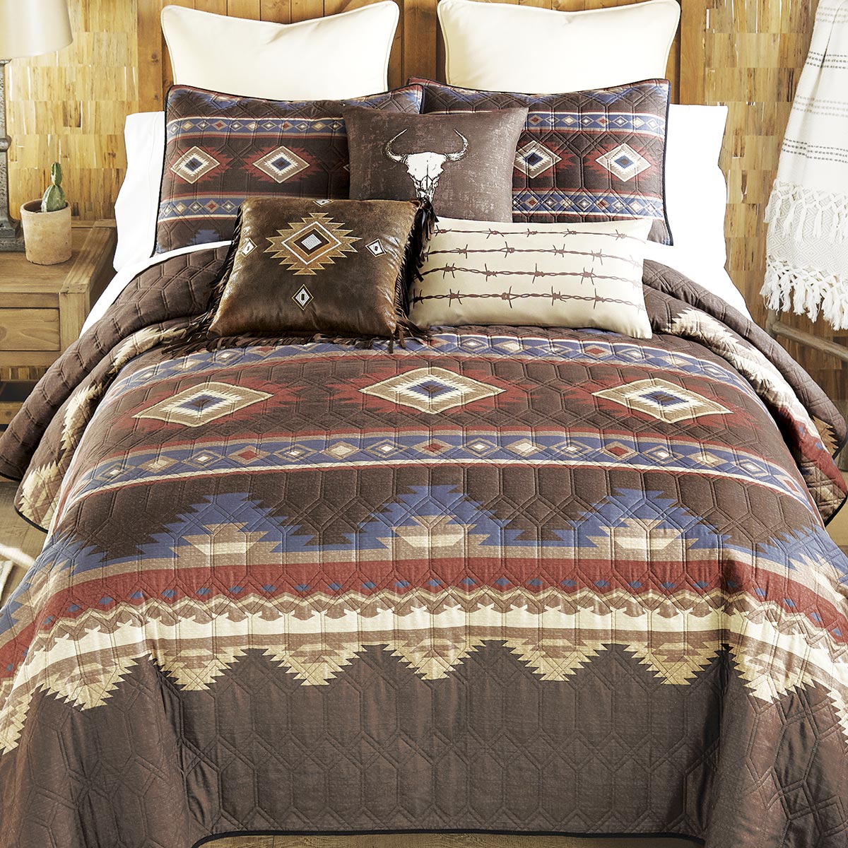 Desert Sands Quilt Bed Set - Queen - CLEARANCE