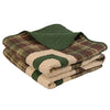 Pinecone Patchwork Throw