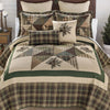 Pinecone Patchwork Pillow Set