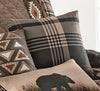 Mountain Plaid Accent Pillow