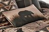 Shadow Bear Accent Pillow