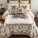 Pinecone Crest Quilt Bed Set - Queen