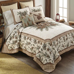 Pinecone Crest Quilt Bed Set - Cal. King