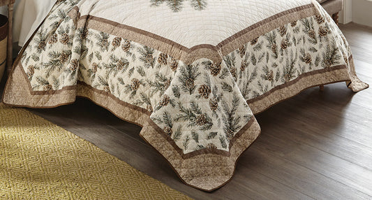 Pinecone Crest Throw