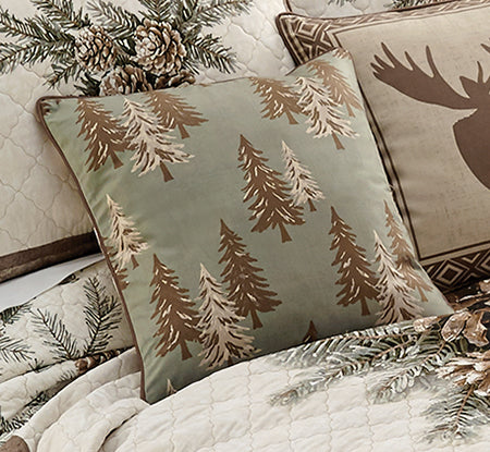 Pinecone Crest Pillow