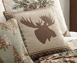 Moose Silhouette Pillow