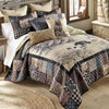 Bear Chalet Quilt Bed Set - King - CLEARANCE