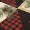 Woodland Cardinal Quilt Bed Set - King