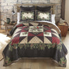 Woodland Cardinal Quilt Bed Set - King