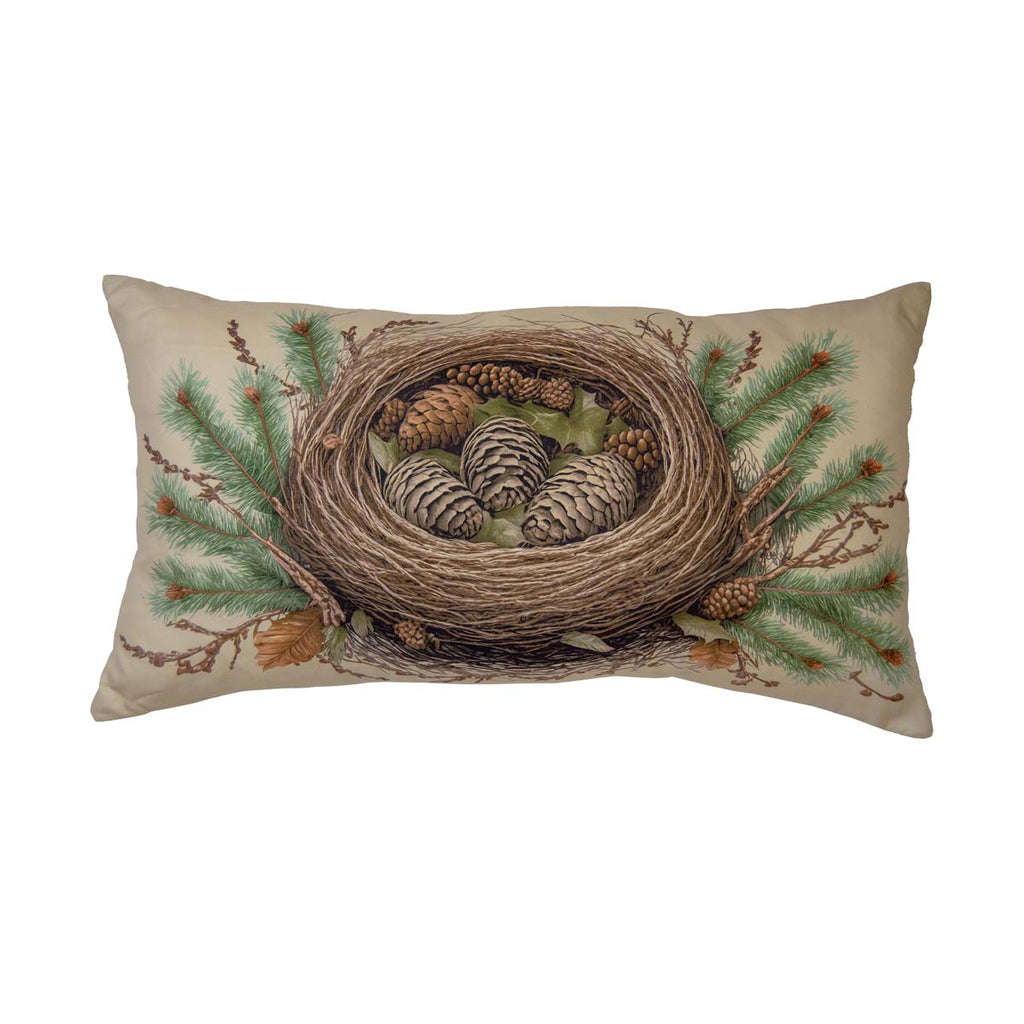 Woodland Cardinal Pillows - Set of 2