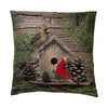 Woodland Cardinal Pillows - Set of 2