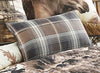 Wildlife Hideaway Plaid Pillow