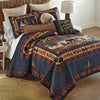 Winter Woods Bears Quilt Bed Set - King