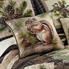 Pinecone Star Chipmunk Pillow
