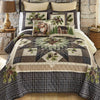 Pinecone Star Cabin Pillow