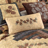 Pinecone Diamond Rectangle Pillow