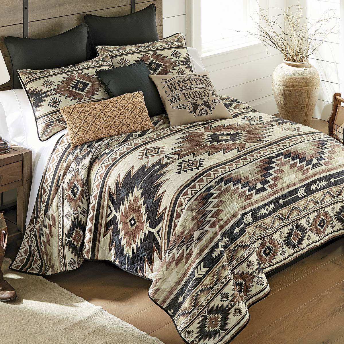Canyon Southwest Quilt Bed Set - Queen