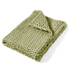Sage Chunky Knit Throw
