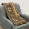 Pinecone Patch Throw
