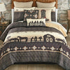 Sunset Ranch Cowboys Pillow