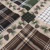 Pine & Plaid Patches Quilt Set - Queen