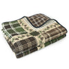 Pine & Plaid Patches Throw