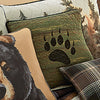 Black Bear Paw Pillow