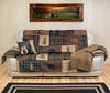 Black Bear & Pines Sofa Cover