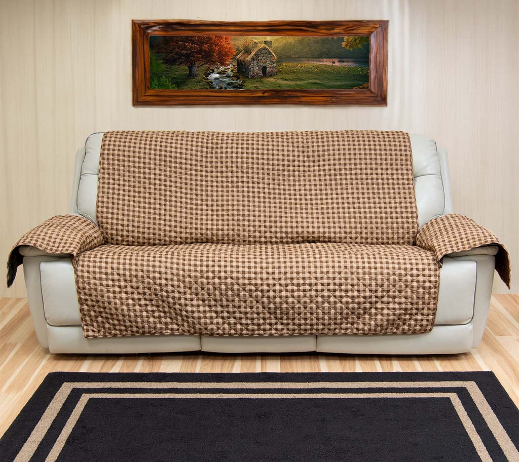 Black Bear & Pines Oversized Sofa Cover