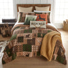 Deer Wilderness Quilt Set - Twin