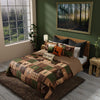 Deer Wilderness Quilt Set - Queen
