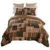Deer Wilderness Quilt Set - King