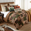 Deer Wilderness Quilt Set - King