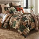 Deer Wilderness Comforter Set - King