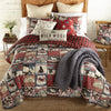 Wild Wood Bear Quilt Bed Set - King