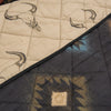 Desert Diamond Quilt Bed Set - Queen