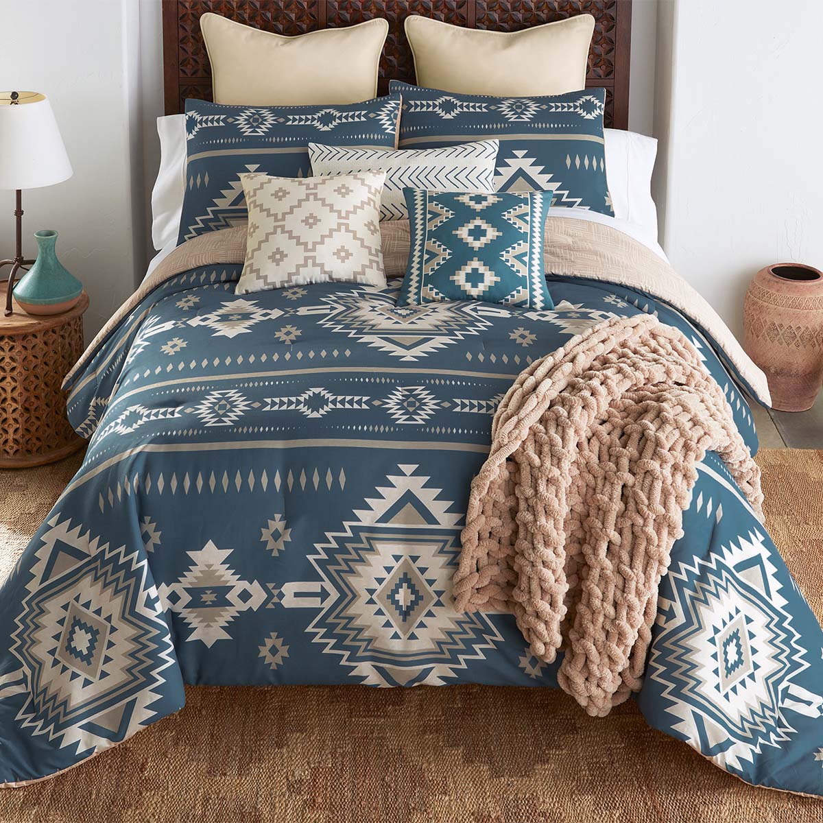 River Diamonds Comforter Set - Queen
