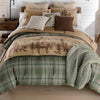 Woodland Sage Bear & Moose Comforter Bed Set - King