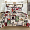 Holiday Cabin Comforter Set - Queen