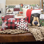 Holiday Cabin Pillow Set