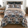 White River Wilderness Quilt Bed Set - Queen