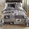 Shadow Creek Buck Quilt Bed Set - Queen