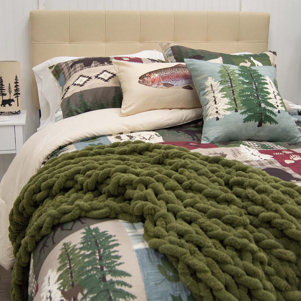 Woodland Wildlife Comforter Bed Set - Queen
