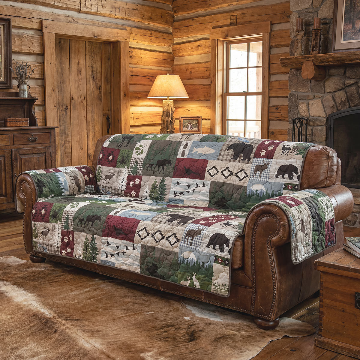 Cabin Ridge Oversized Sofa Cover
