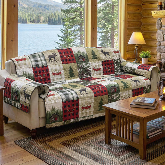 Woodland Wildlife Sofa Cover
