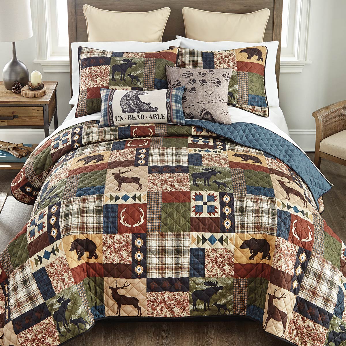 Lodge Haven Quilt Bed Set - Twin