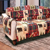 Lodge Patches Loveseat Cover