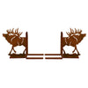 Elk Calling Metal Bookends