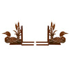 Loon Lake Metal Bookends