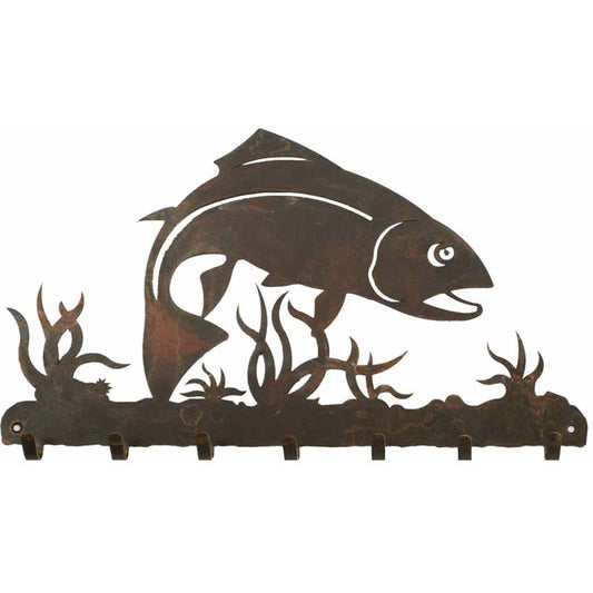 Leaping Trout Key Chain Holder